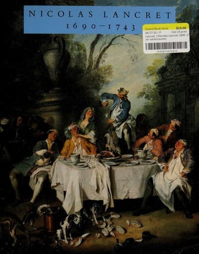 Cover image for Nicolas Lancret, 1690-1743