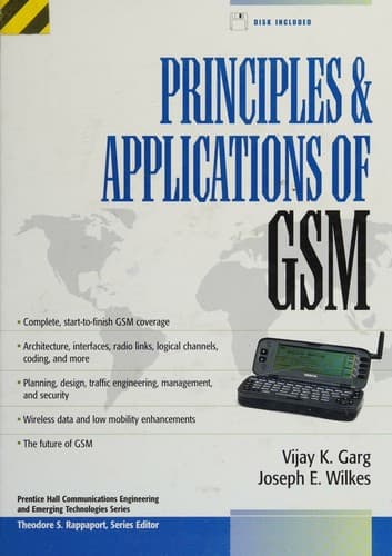Cover image for Principles and applications of GSM