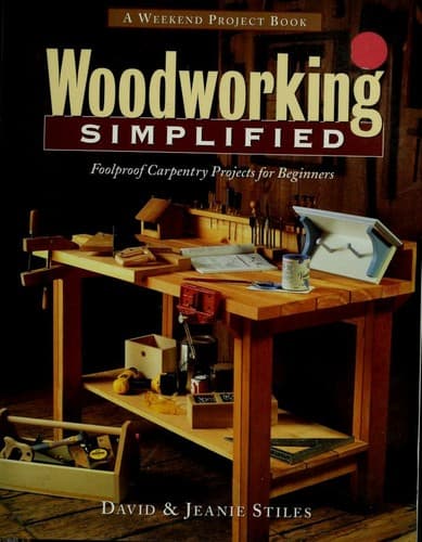 Cover image for Woodworking simplified
