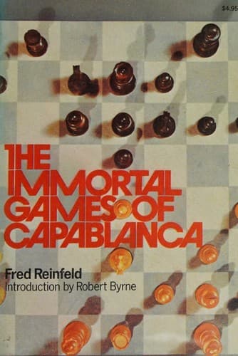 Cover image for The immortal games of Capablanca