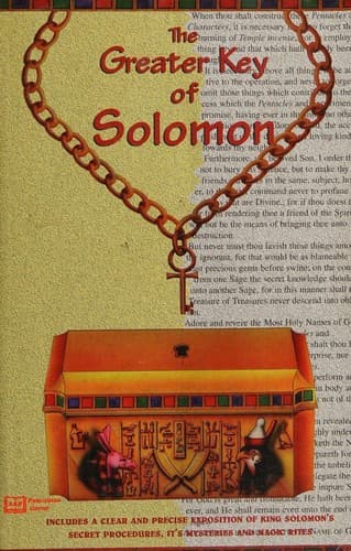 Cover image for The greater key of Solomon.