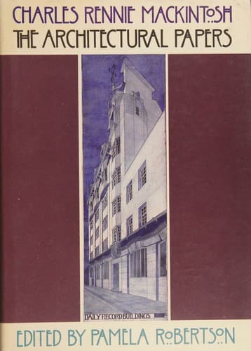 Cover image for Charles Rennie Mackintosh