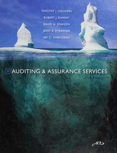 Cover image for Auditing & assurance services