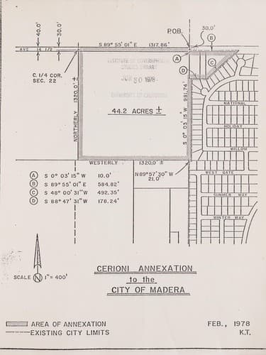 Cerioni annexation