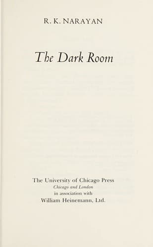 Cover image for The dark room.