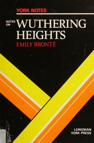 Cover image for Emily Bronte, "Wuthering Heights"