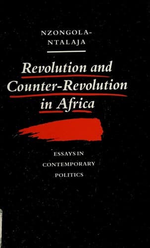 Cover image for Revolution and counter-revolution in Africa