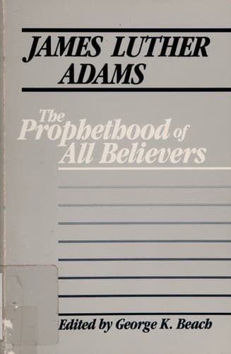 Cover image for The prophethood of all believers