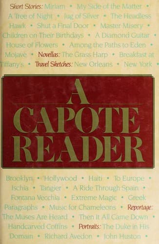 Cover image for A Capote reader