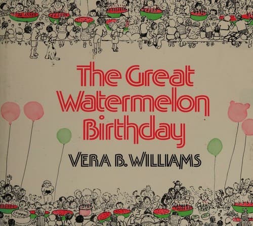 Cover image for The great watermelon birthday