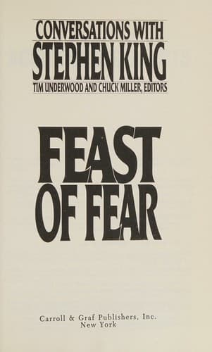 Cover image for Feast of Fear
