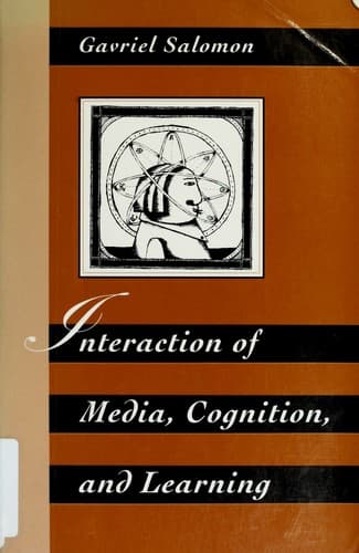 Cover image for Interaction of media, cognition, and learning