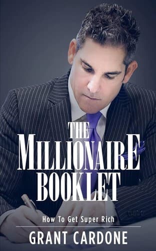 Cover image for The Millionaire Booklet
