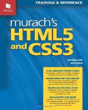 Cover image for Murach's HTML, XHTML, and CSS
