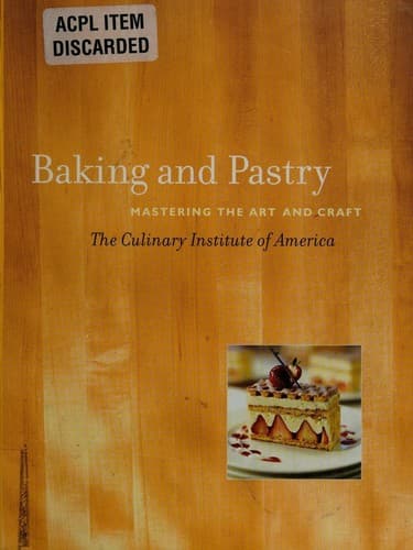 Cover image for Baking and Pastry
