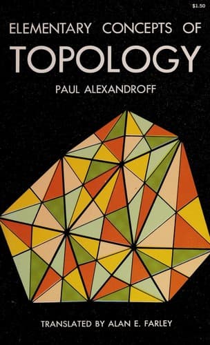 Cover image for Elementary concepts of topology