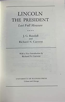 Cover image for Lincoln the President.