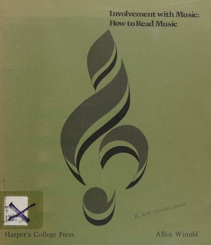 Cover image for Involvement with music