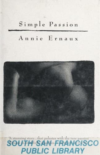 Cover image for Simple passion
