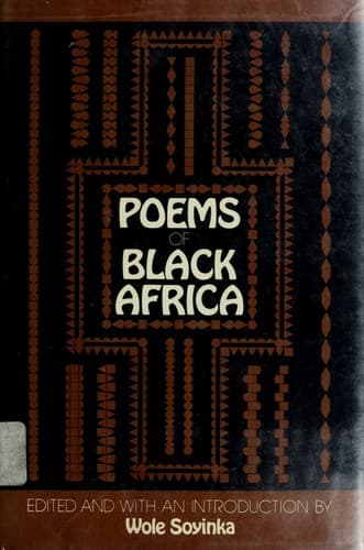Cover image for Poems of Black Africa