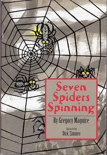 Cover image for Seven spiders spinning