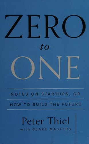 Cover image for Zero to One