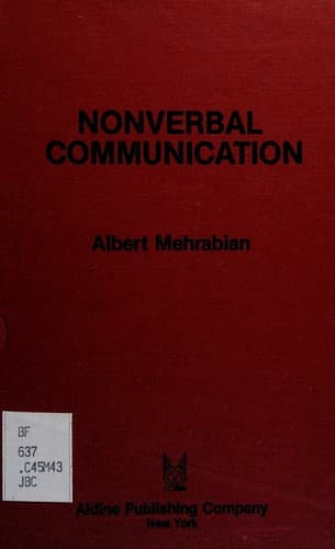 Cover image for Nonverbal communication.