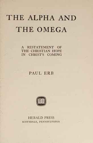 The Alpha and the Omega