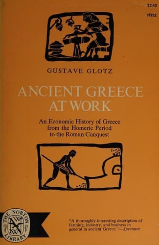 Cover image for Ancient Greece at Work