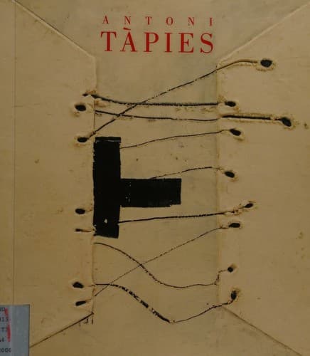 Cover image for Antoni Tàpies