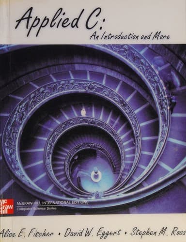 Cover image for Applied C