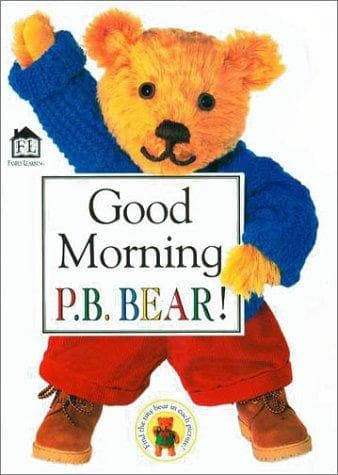 Cover image for P.B. Bear Shaped Board Book