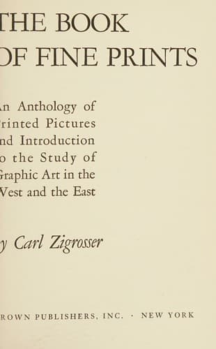 The Book of Fine Prints