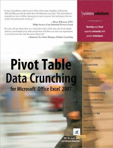 Cover image for Pivot Table Data Crunching for Microsoft Office Excel 2007 (Business Solutions)