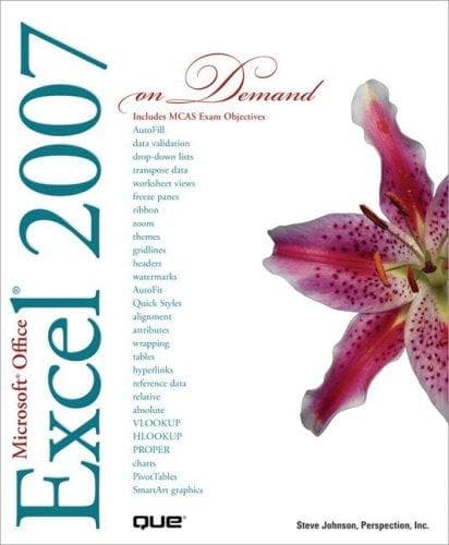 Cover image for Microsoft Office Excel 2007 On Demand