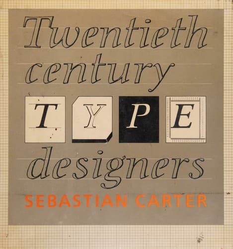 Cover image for Twentieth century type designers