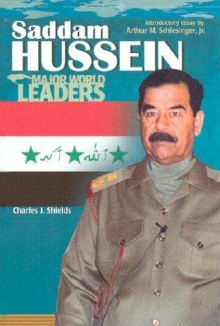 Cover image for Saddam Hussein (Major World Leaders)