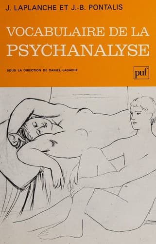 Cover image for Vocabulaire de la psychanalyse