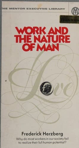 Cover image for Work and the nature of man