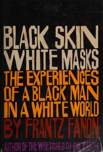Cover image for Black skin white masks