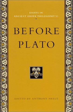 Essays in Ancient Greek Philosophy