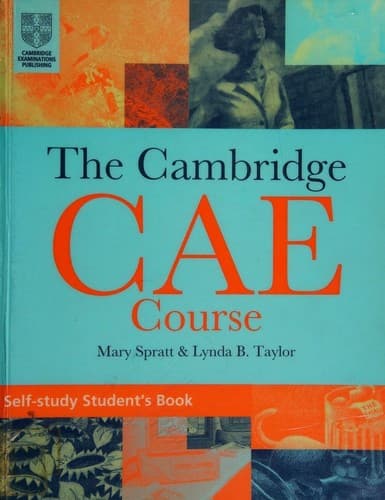 Cover image for Cambridge CAE course