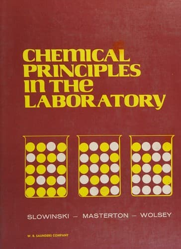 Cover image for Chemical principles in the laboratory