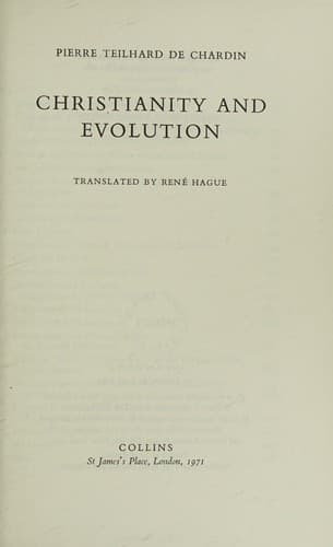 Cover image for Christianity and evolution