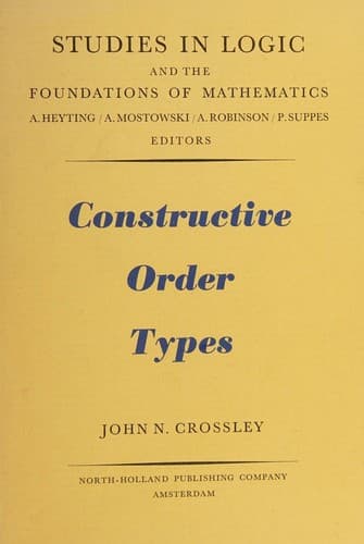 Cover image for Constructive order types
