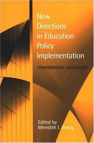 Cover image for New Directions in Education Policy Implementation