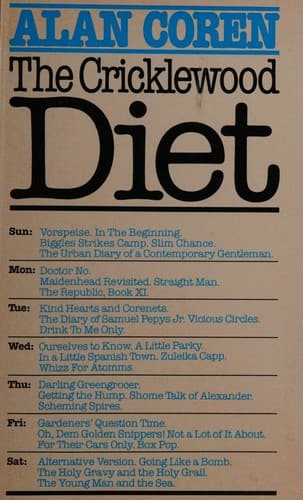 Cover image for The Cricklewood diet