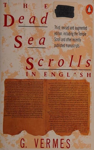 Cover image for The Dead Sea scrolls in English