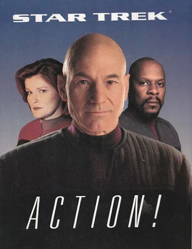 Cover image for Star Trek action!