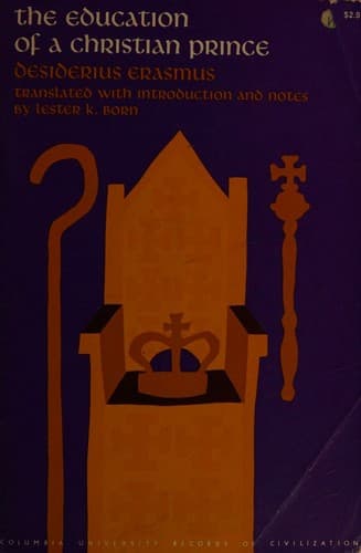 Cover image for The education of a Christian prince
